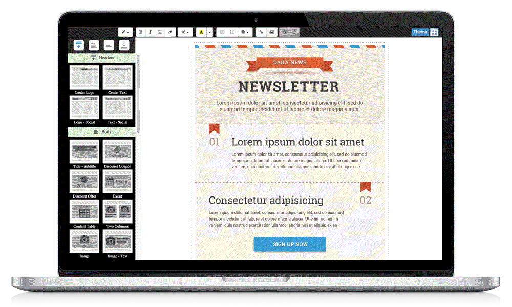 Odoo - Sample 2 for three columns