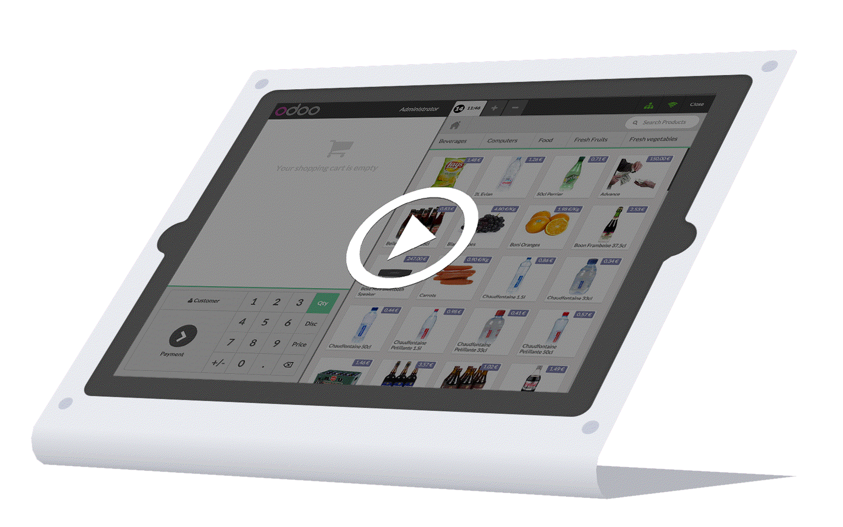 Odoo - Sample 2 for three columns